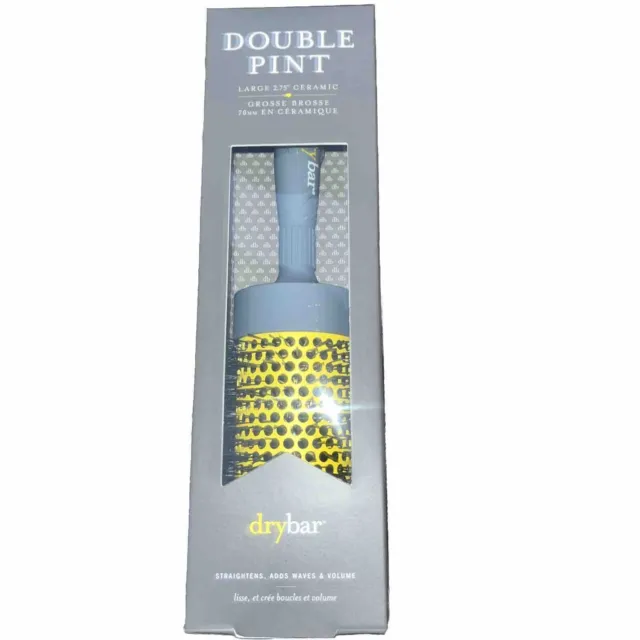 DryBar DOUBLE PINT Large 2.75" Ceramic Ceramic Round Brush (70mm) Dry Bar