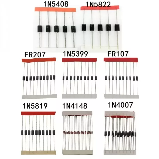 100pcs Schottky Rectifier Diode Kit,