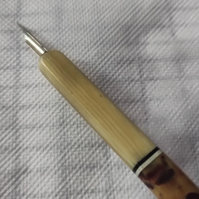 ANCIEN STYLO PLUME Stephens n°25 de Collection Écaille de Tortue