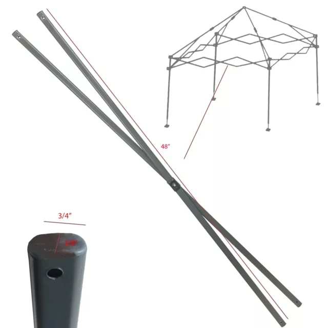 Ozark Trail 12' x 12' Straight Leg Canopy Gazebo MIDD TRUSS Bar Replacement Part