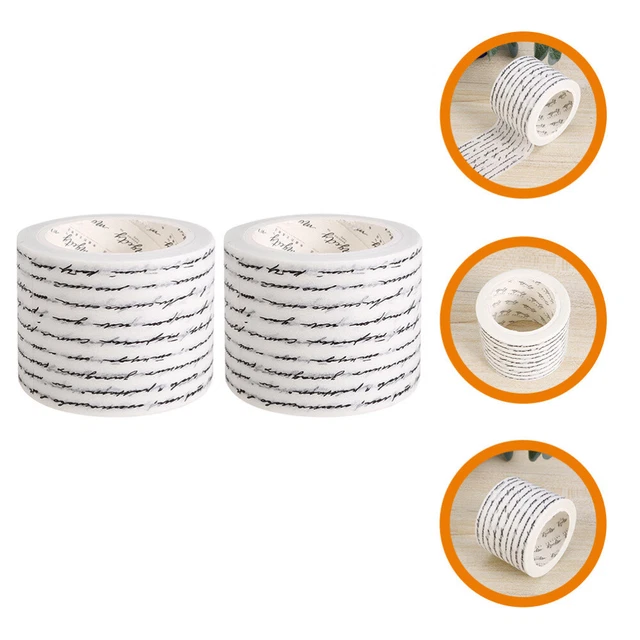 2 Rollen von Dekorationsbänder DIY-Washi-Bänder Pro diy Sammelalbum