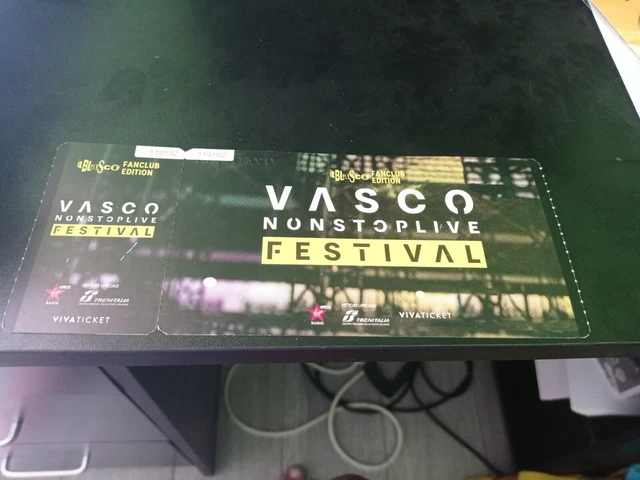 Biglietto Vasco Rossi  NONSTOPLIVE FESTIVAL 2020 FANCLUB EDITION