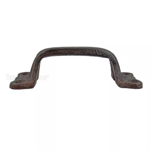 Metal Door Handle Cast Iron Antique Style Rustic Barn ,Gate Pull, Shed, Cabinet 4
