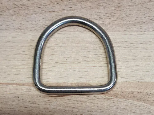 2X D-Ring für 5cm Lederriemen