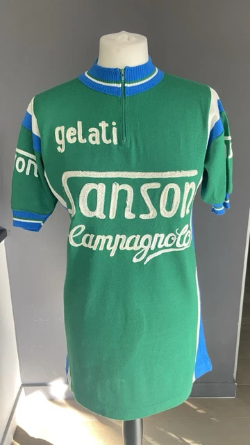 Maillot cycliste Carlos Bicyclettes Campagnolo Vintage