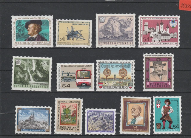 Österreich     Republik Österreich     postfrisch**     MiNr. 1849-1861