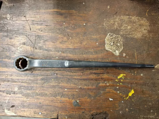 Proto 2617 1-1/16" Offset Box End Spud Wrench Usa 🇺🇲 1-1/16