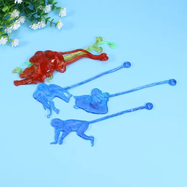 10 PCS Animal Sticky Hands Toys Stretch Fidget Novelty Fun Child Nostalgia
