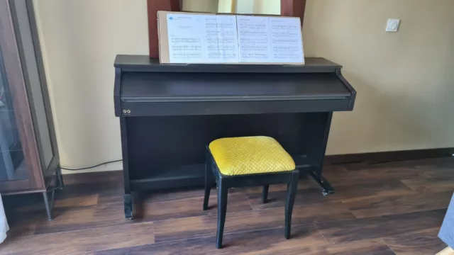 Tabouret de piano vintage brocante Carouche Neuilly-Plaisance
