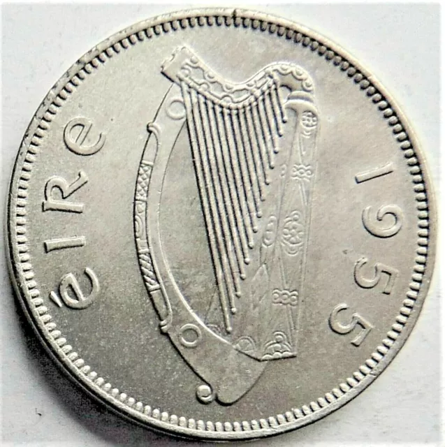 1955 IRELAND Republic, 6 Pence, Grading UNCIRCULATED.