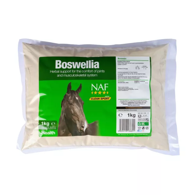 Naf Boswellia - Gelenkstütze für Pferde - 1kg Tasche