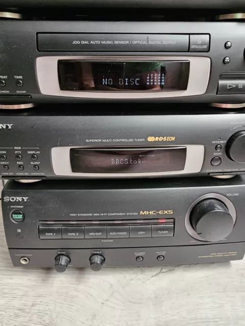 Sony MHC-EX5 Compact Hifi System With Remote Control 3