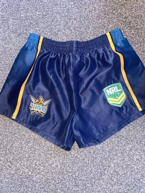 Gold Coast Titans Nrl Rugby League Shorts Small