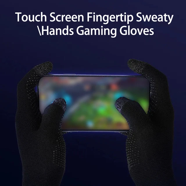 1 Paar Fingerhandschuhe No Latency Game Control Anti Slip Videospiele Gamer Grip