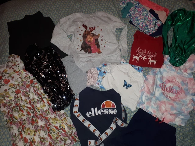 Pacchetto vestiti per ragazze 10-11 anni La Redoute Next, Shein, john Lewis 17 articoli