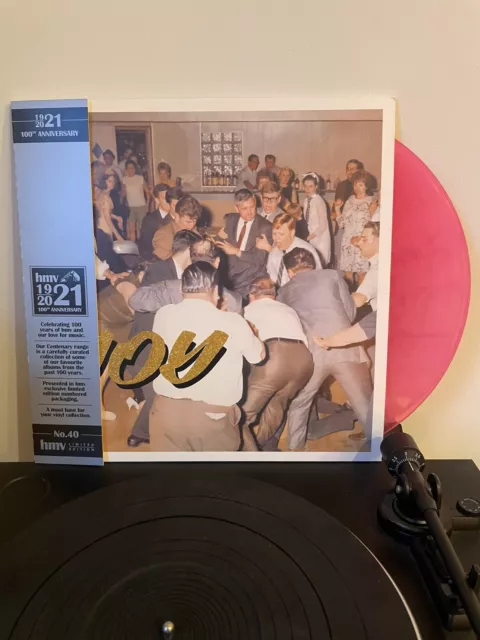 Joy as an Act of Resistance Idles HMV 100th Anniversary Magenta Vinyl Schallplatte