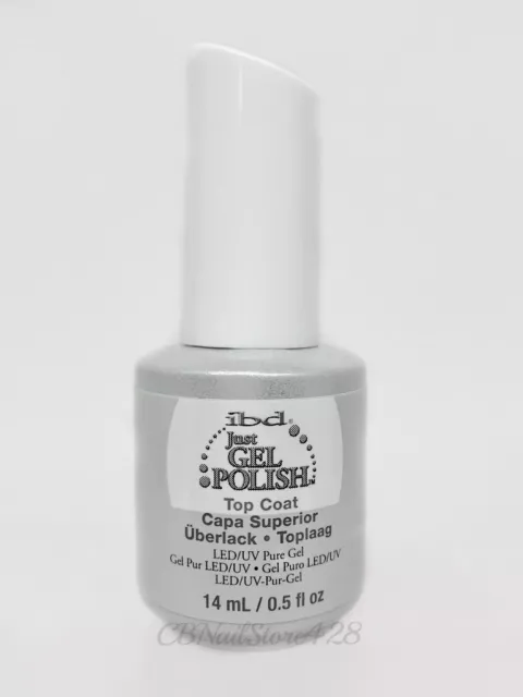 IBD Just Gel Polish- 4pc: BASE + TOP + BOND +  MATTIFY Matte TOP COAT .5oz 3