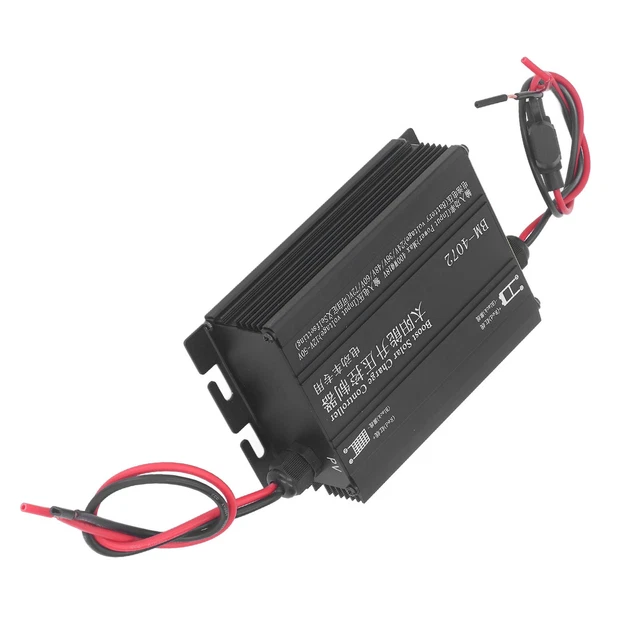 MPPT Solar Boost Controller 22A High Efficiency LED Display Solar Panel Voltage