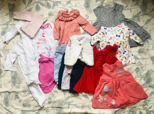 baby girl clothes 3-6 months bundle