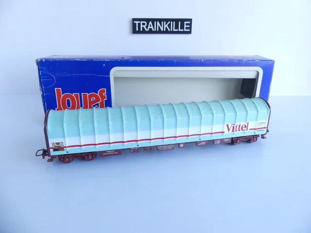 Jouef Champagnole 657800 Wagon Bache A Bogies Vittel