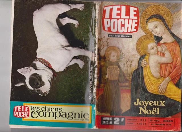 Tele Poche 1974 N°462 Complet - Bon Etat