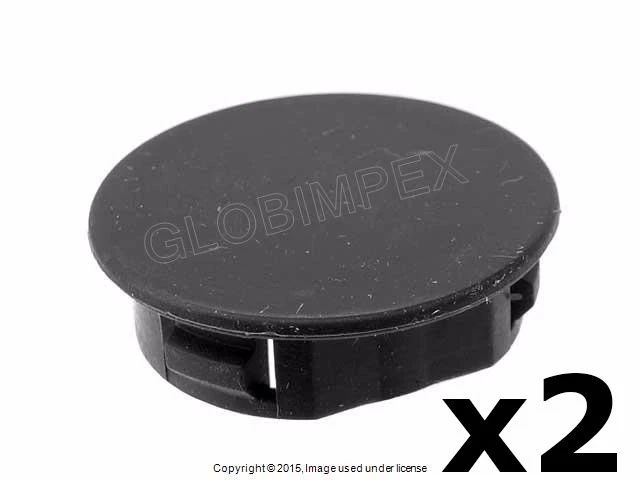 Porsche 911 Boxster '89-'05 FRONT&REAR Tow Hook Hole Plug Set of 2 GENUINE