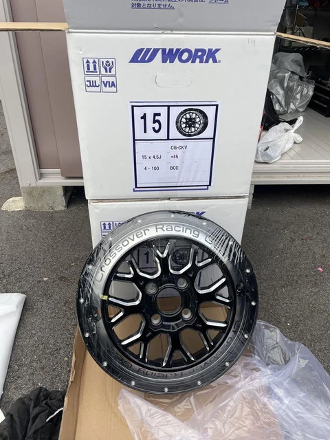 JDM Final work CRAG CKV 15 inch No Tires