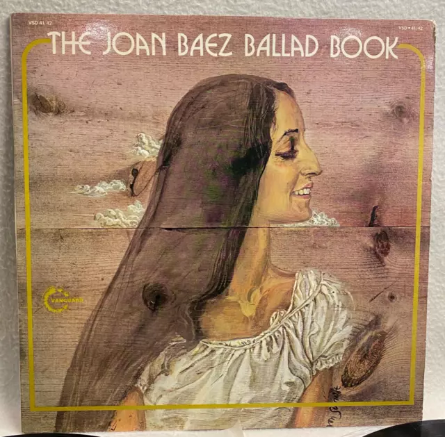JOAN BAEZ, The Joan Baez Ballad Book (SD 42) EX FRANCE 2LP - Pop/Folk - 1972