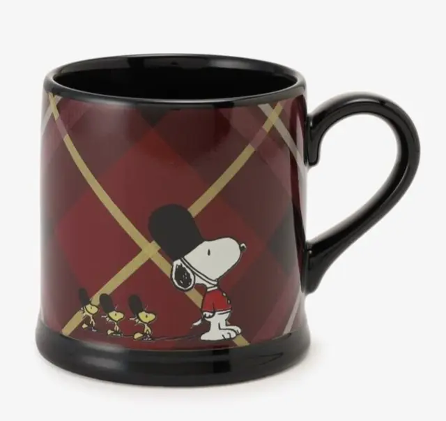 Peanuts Snoopy Mug Afternoon Tea Limited H86mm 3.4" 320ml Kawaii from Japan New