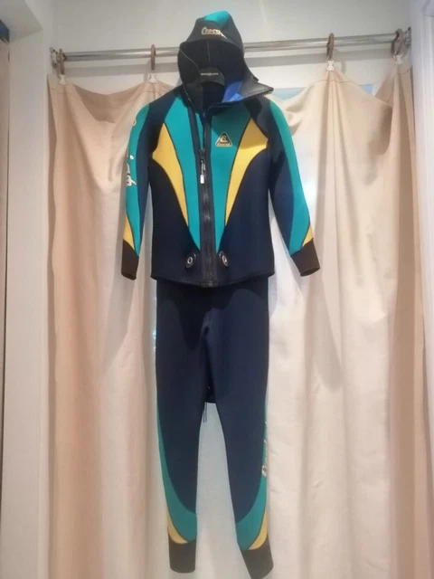 MUTA CRESSI SUB MEDAS 5mm CON CERNIERA AL VISO - Oceano Sport