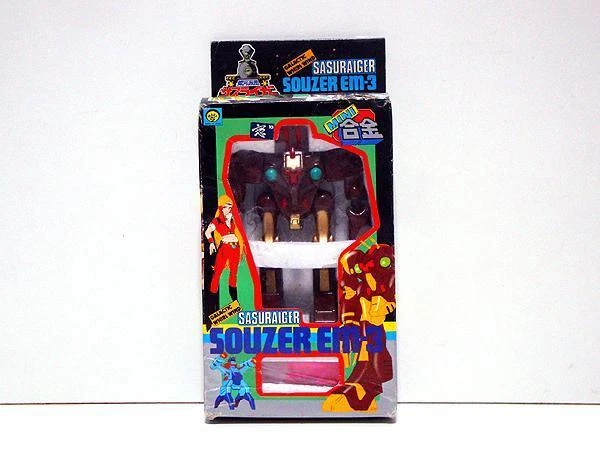 Sasuraiger Souzer Em-3 Chogokin/Takatoku/Japanese Anime/Vintage Figure