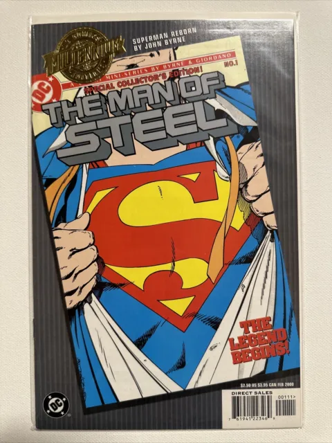 DC Millennium Editions The Man Of Steel #1 DC US Comics Superman