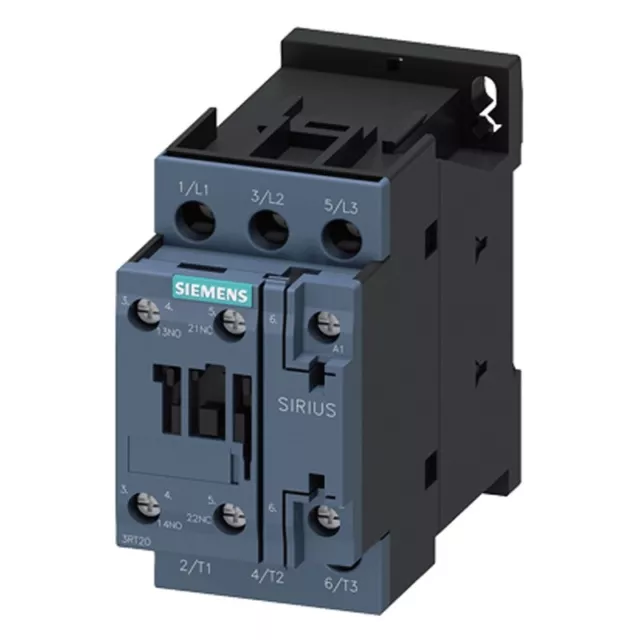 Schütz Leistung 3 Pole 9A S0 1NA+1NC 24VAC Siemens 3RT2023-1AB00