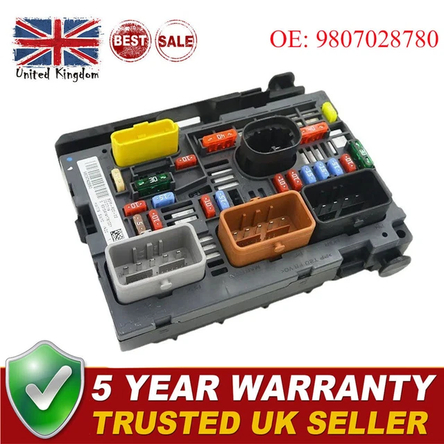 ENGINE FUSE BOX BSM Fits Citroen Berlingo Peugeot Partner 20082019