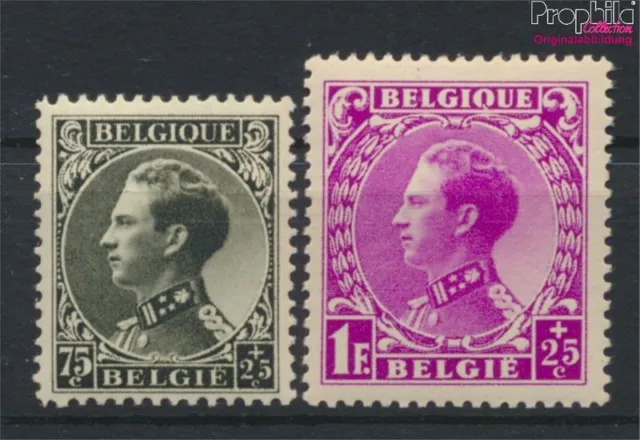 Belgique 382-383 neuf 1934 gu (9910550