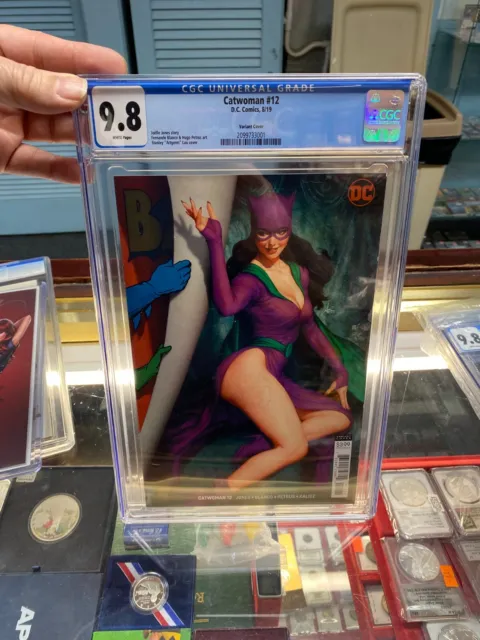 Catwoman #13 Cgc 9.8 Graded Dc Comics 2019 Incredible Artgerm Variant Cover