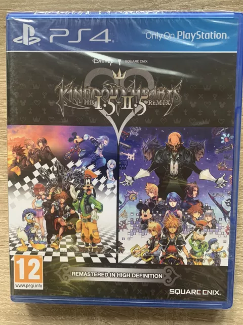 Playstation 4 PS4 Disney - Kingdom Hearts HD 1.5 + 2.5 Remix Game Spiel Neu OVP