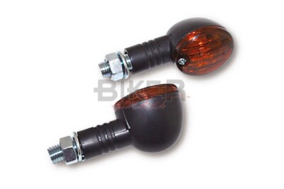 2 pezzi CATEYE Omologate cafe racer custom scrambler CatEye Frecce a LED mod 