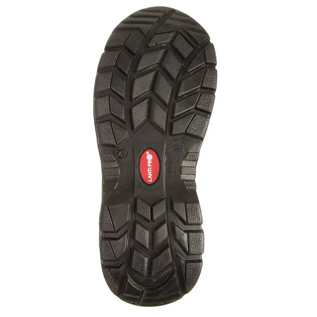 Chaussures de sécurité en cuir S1 SRC pour hommes noir LAHTI PRO 3