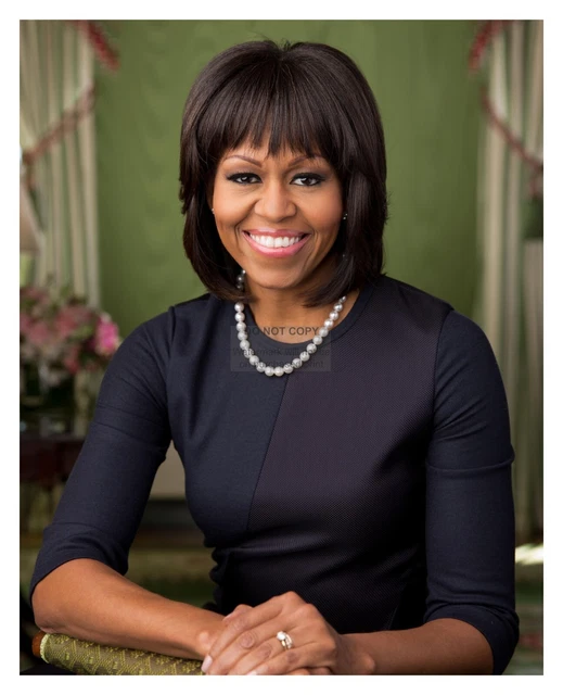 Michelle Obama 49Th First Lady Of The United States 8X10 Photograph Reprint