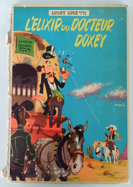 Lucky Luke L'elixir Du Docteur Doxey EO 3E TRIM 1955