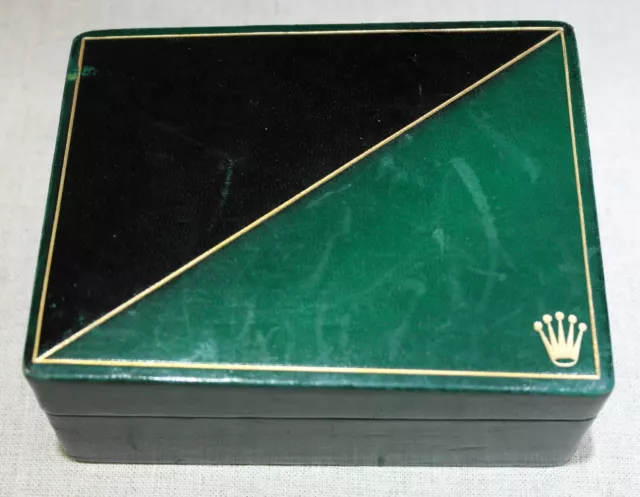 Rolex RARE 60'S BLACK & GREEN WATCH BOX SPORTS MODELS