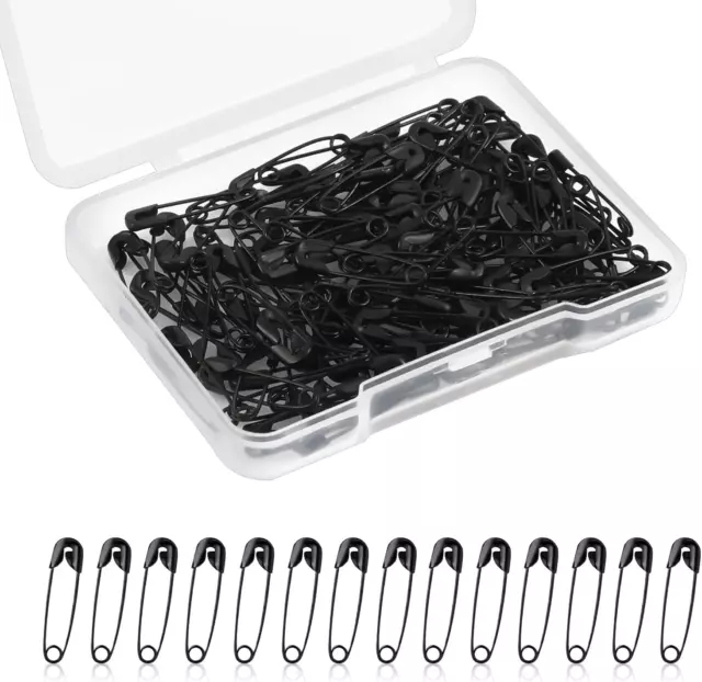 150Pcs Safety Pins, 19Mm Mini Safety Pins Clothes Metal Safety Pin Clothing Sewi