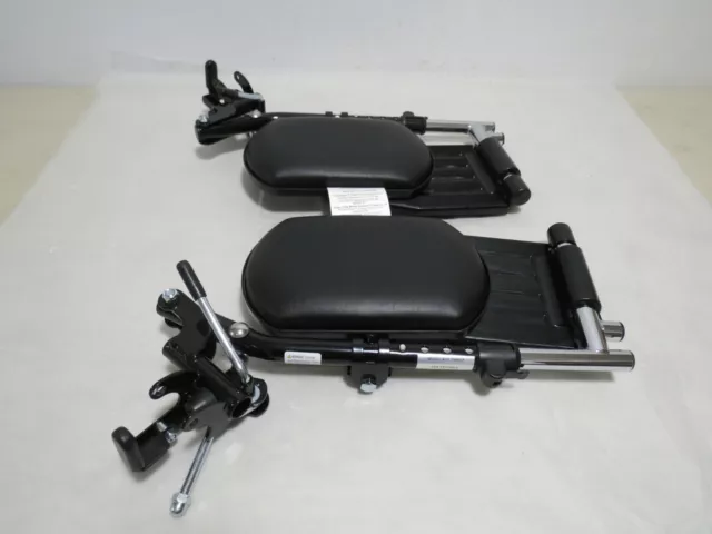 Invacare, Wheelchair Elevating Legrests, Aluminum Footplates, Padded Calf  Pads, 1 pair, T94HAP Medics Mobility