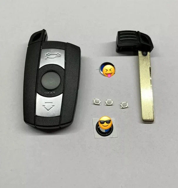 Guscio Telecomando BMW Con Portachiavi - Compatibile Serie 1,2,3,5,6,X3,X5 - Foto 9