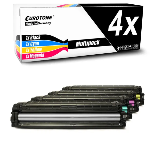 4x Toner pour Samsung CLX-6260-FW CLP-680-DW CLX-6260-FD CLX-6260-FR CLP-680-ND