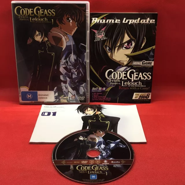 Code Geass: Lelouch of the Rebellion: Complete Series Collection Episodes  1-50