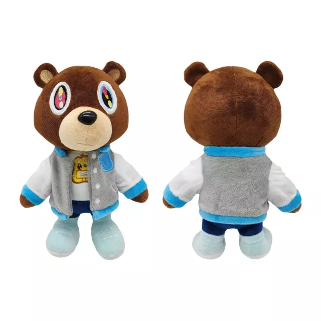 Kanye Teddy Bear Plush Doll West Graduation Teddy Bear Collection Gift Toy 26cm