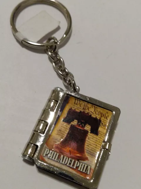 Philadelphia Mini Picture Book Souvenir Keychain