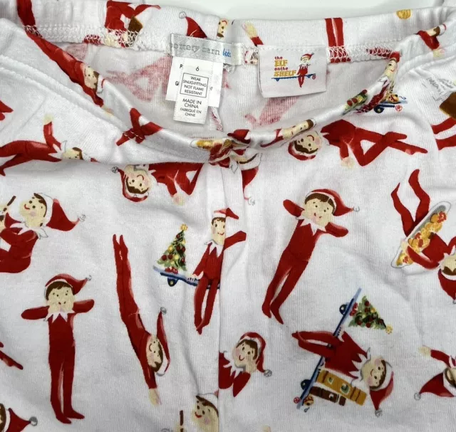 Pottery Barn Kids Elf On The Shelf Pajama Pants Size 6 New Christmas Kids Gift 3